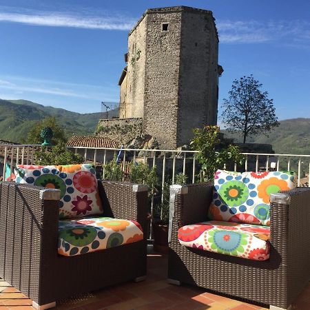 Stanza Privata In Attico Con Terrazza - Lakeholiday It Castel di Tora Extérieur photo